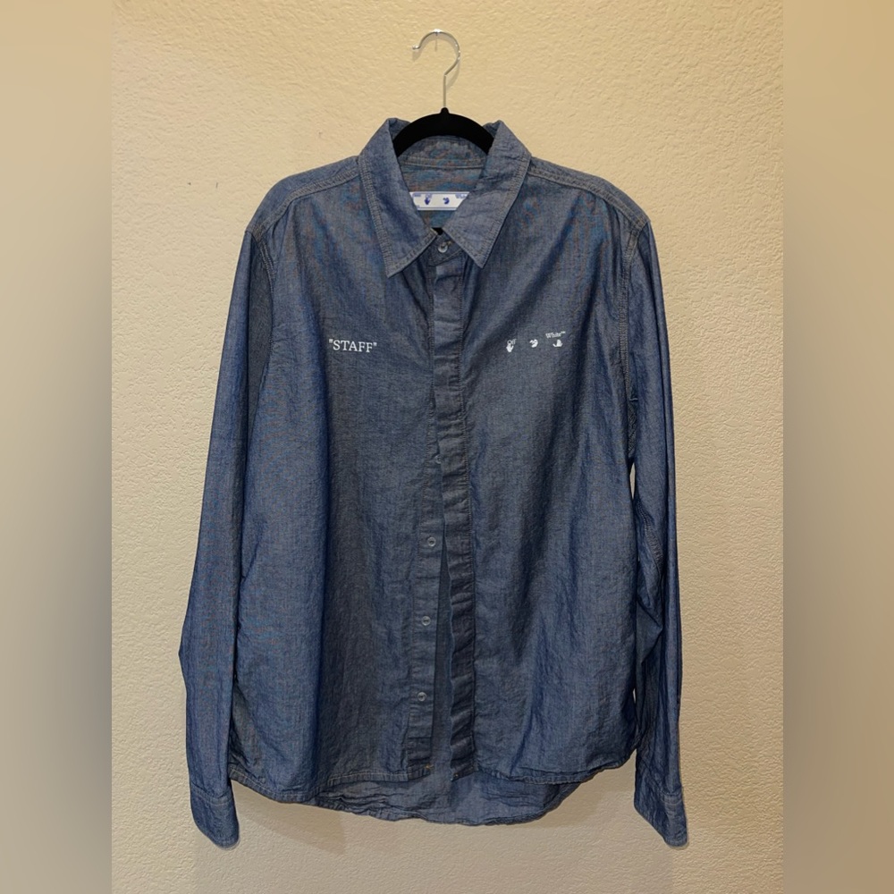 Off White Button Up - image 2